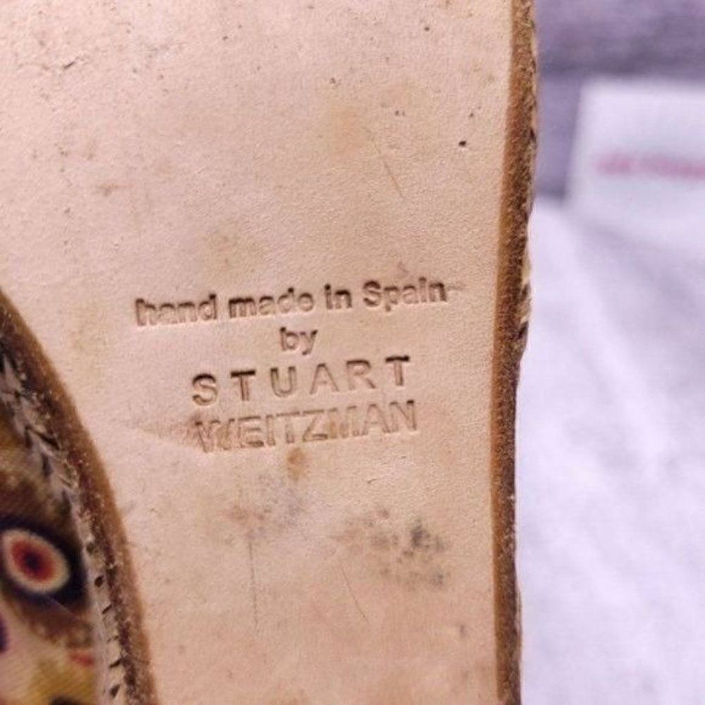 Stuart Weitzman Theodora & Callum Printed Peep To… - image 7